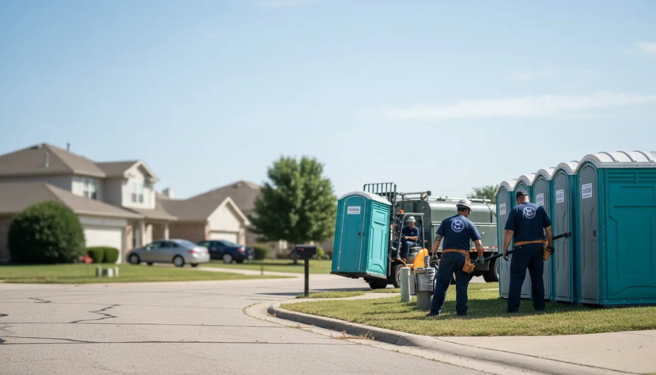 Porta Potty Rental in Ingalls, MI near me